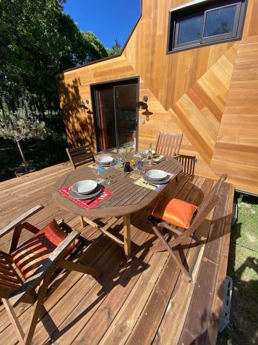 Tiny House Atypique Tout Confort 4 Pers Jardin ラ・ギャルド エクステリア 写真